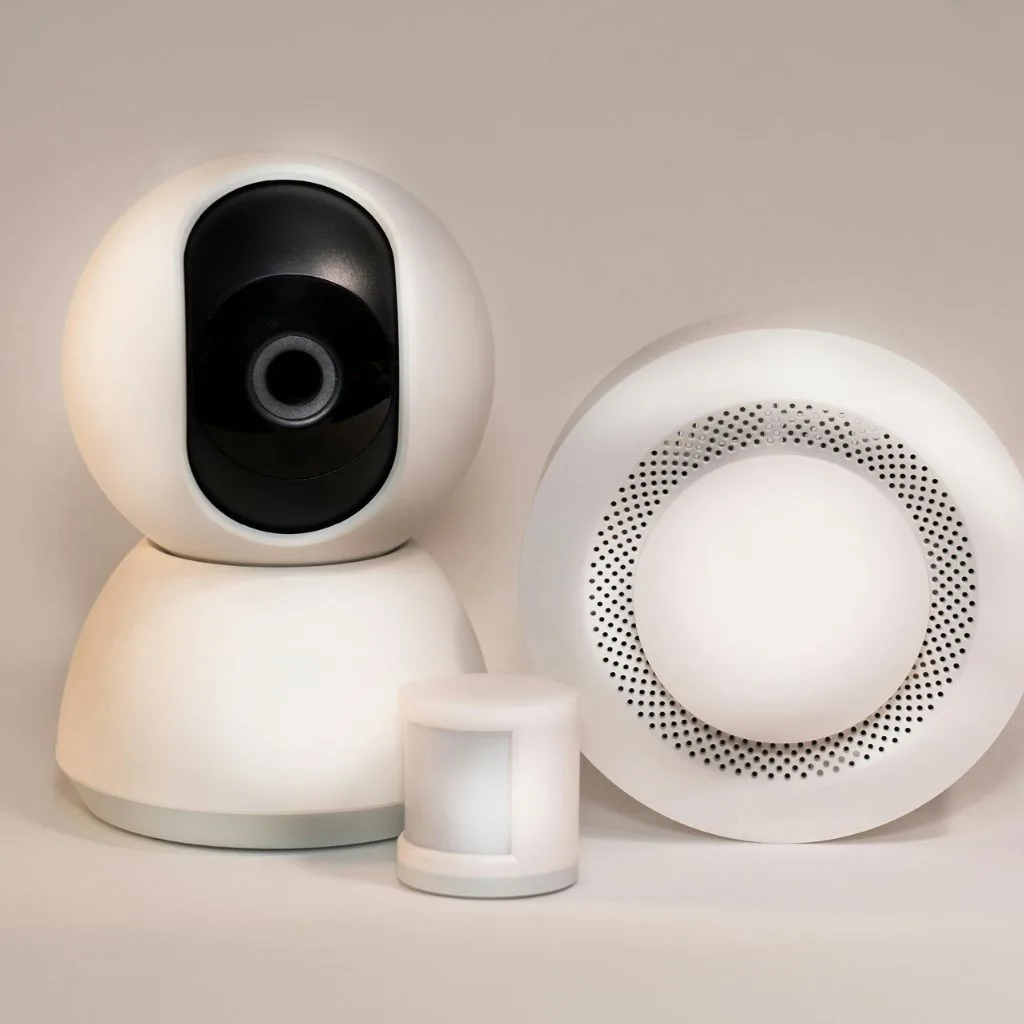 CCTV cameras in Winnipeg displayed in a trio on a neutral background